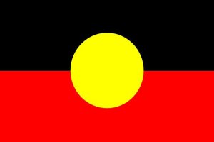 The Australian Aboriginal flag