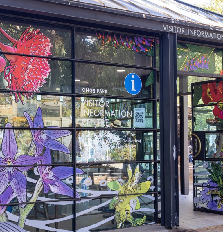 External view of the Visitor Information Centre