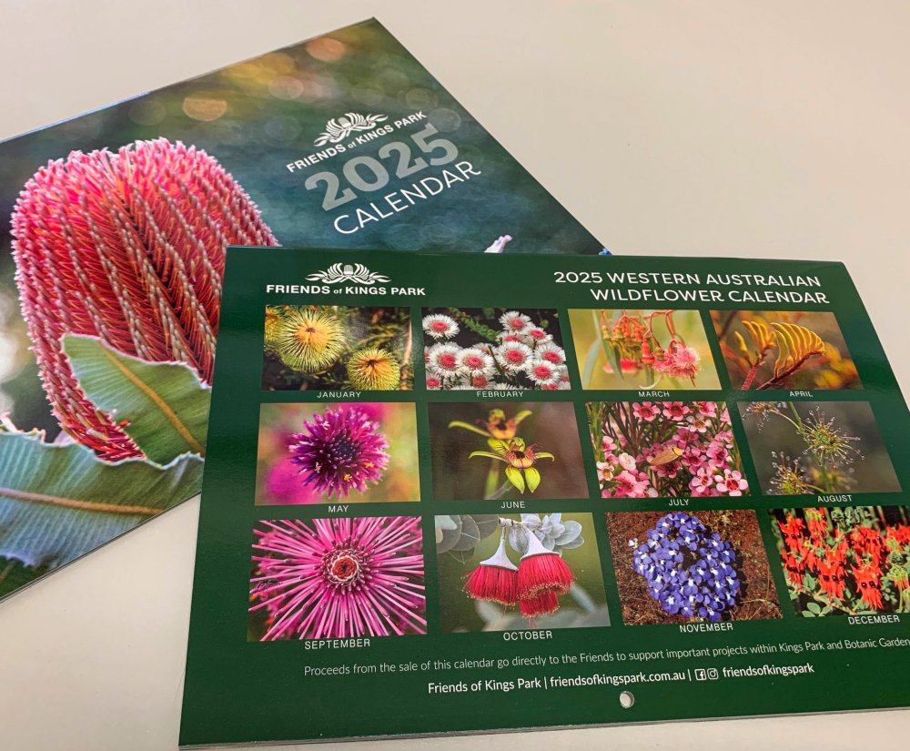 Guides’ images feature in new Friends of Kings Park calendar Image